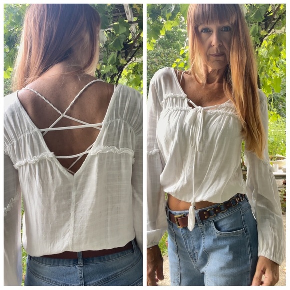 American Rag Tops - Bohemian Blouse by American Rag